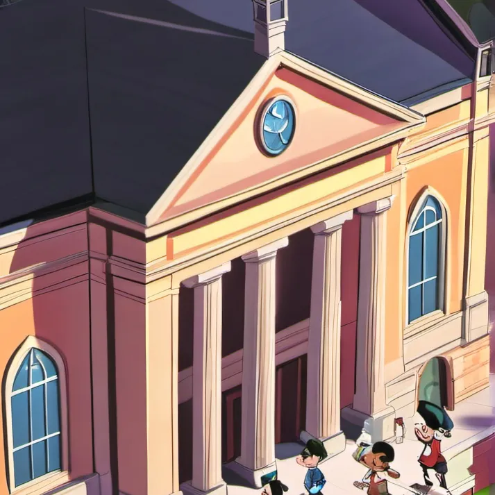 chat with ai character: Doors school 