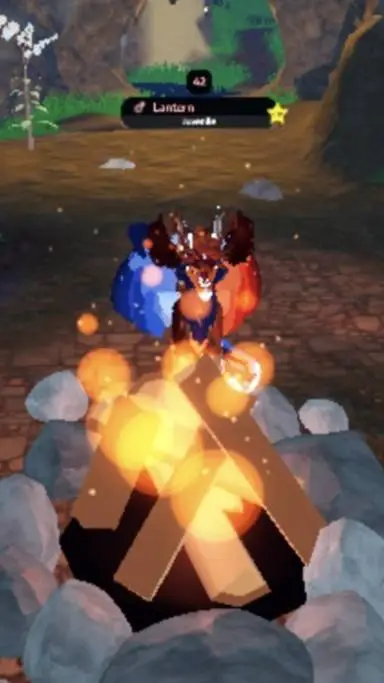 ai character: Lanturn  background