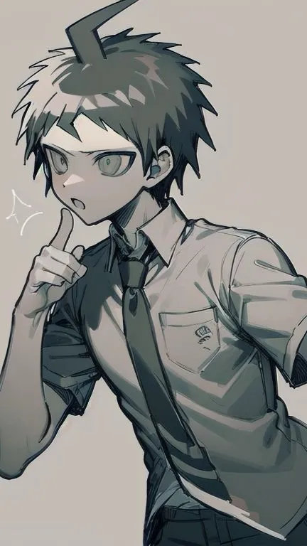 ai character: Hajime Hinata.!  background