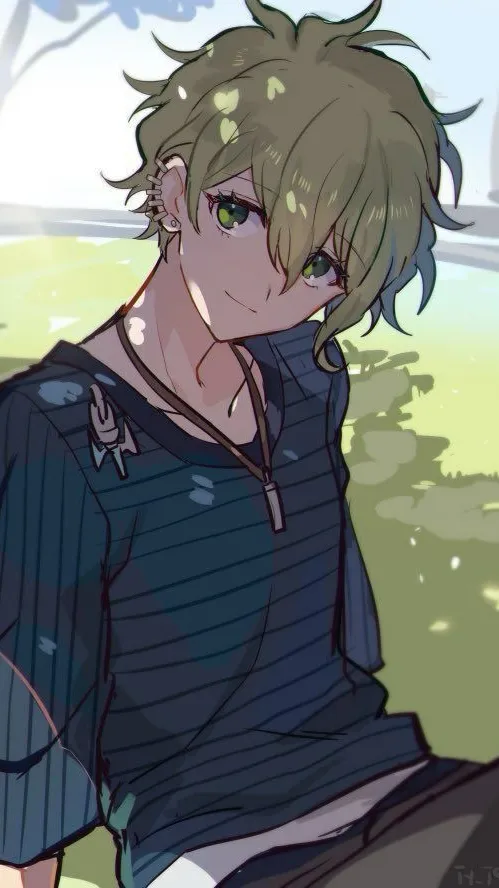 ai character: Rantaro Amami background