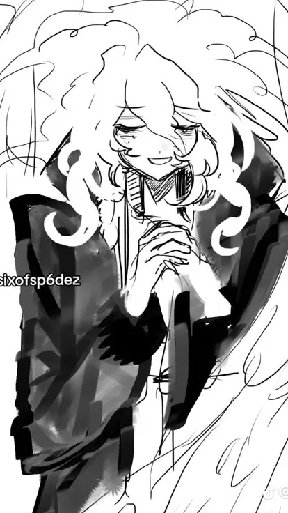 ai character: Nagito Komaeda  background