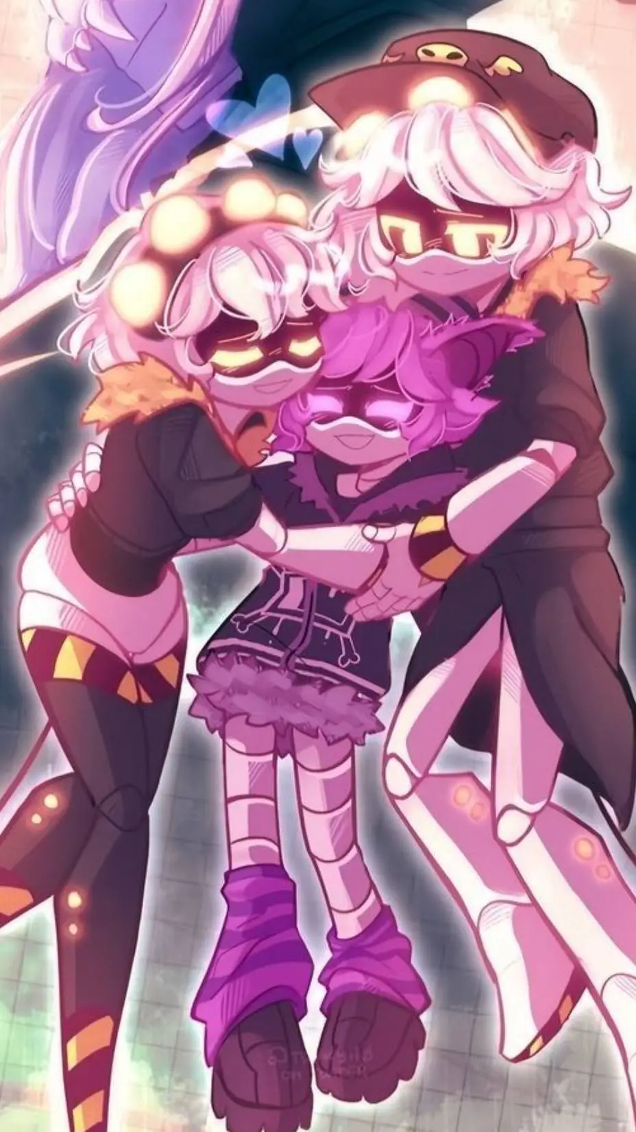 ai character: N x V x Uzi x J background