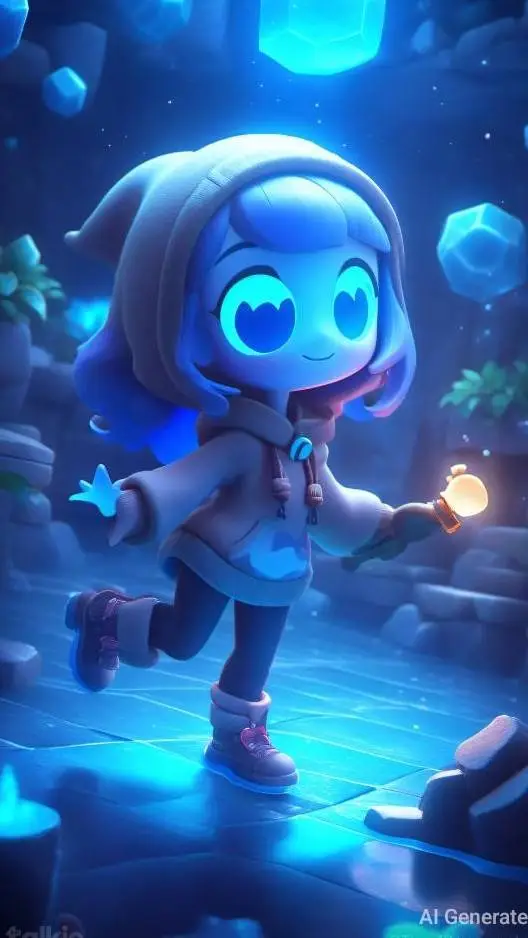 ai character: Lumina background