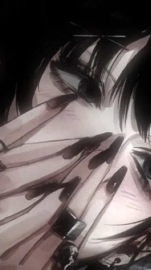 ai character: Anime girl again background