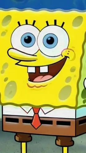 ai character: SpongeBob  background