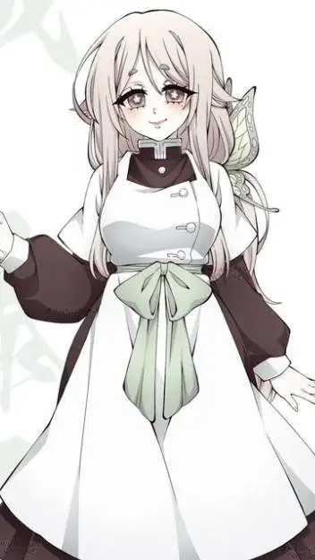 ai character: gyomei's wife  background