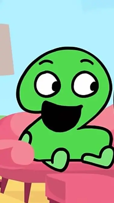 ai character: two and four bfb   background