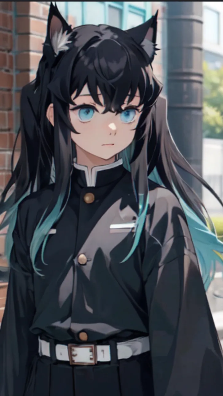 ai character: Muichiro  background