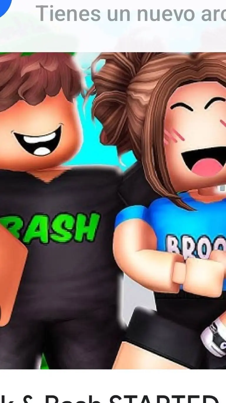 ai character: Brook and Bash background