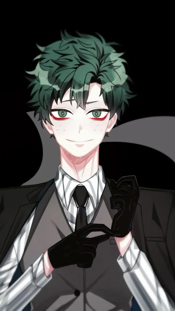ai character: Bakugo and Deku  background