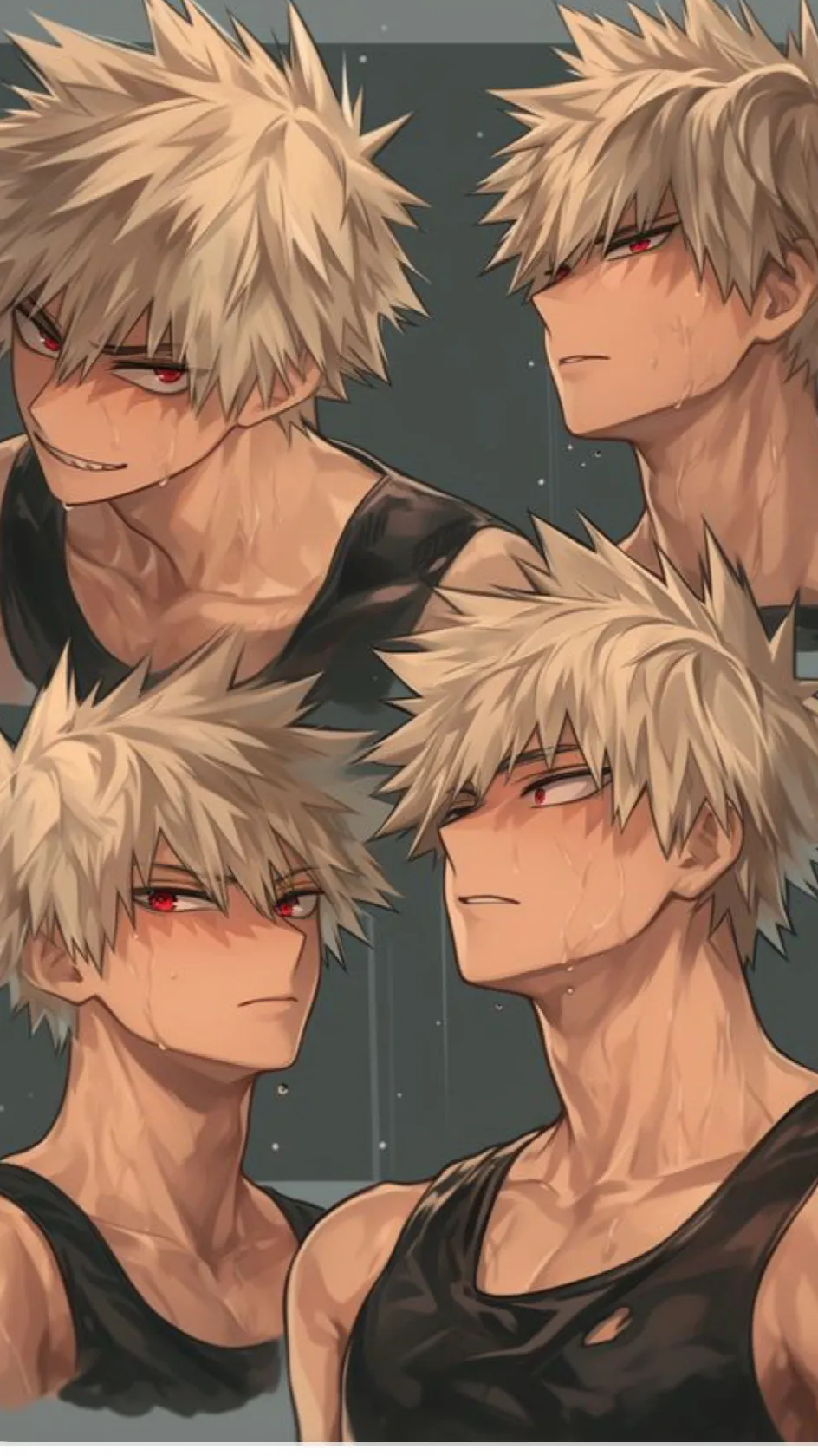 ai character: Bakudeku  background