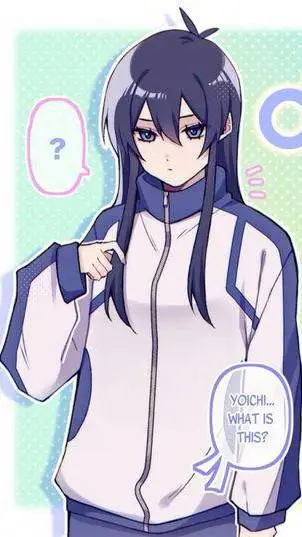 ai character: fem Isagi yoichi background