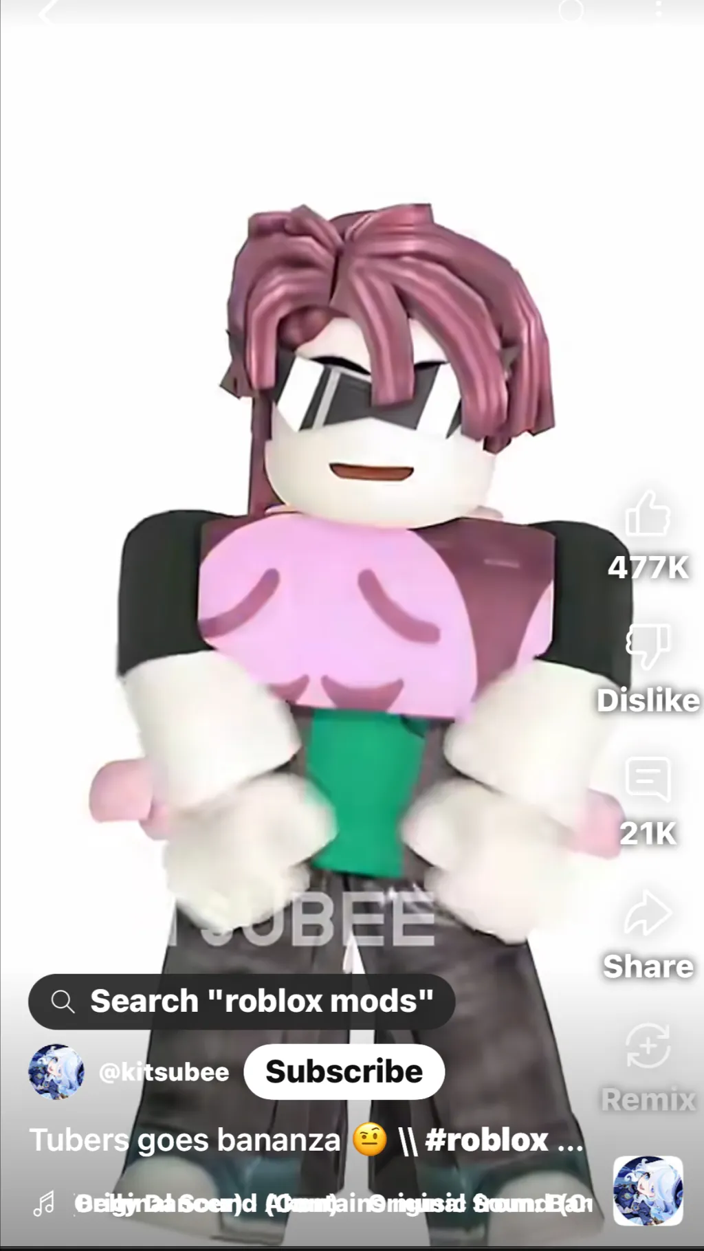 ai character: TUBERS930 background