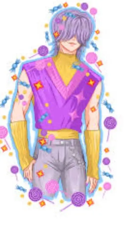 ai character: Mystery background