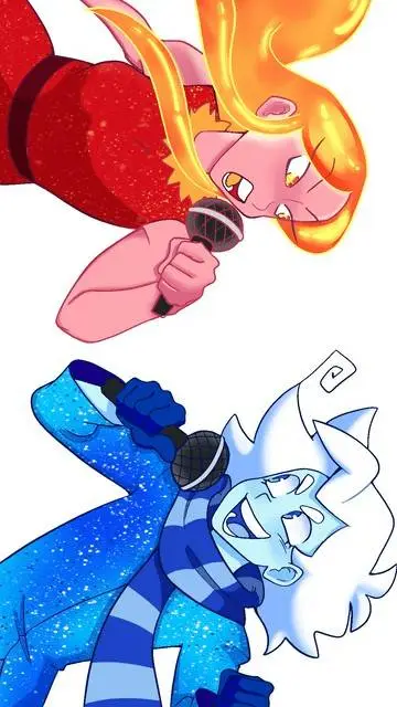 ai character: snow&heat miser background