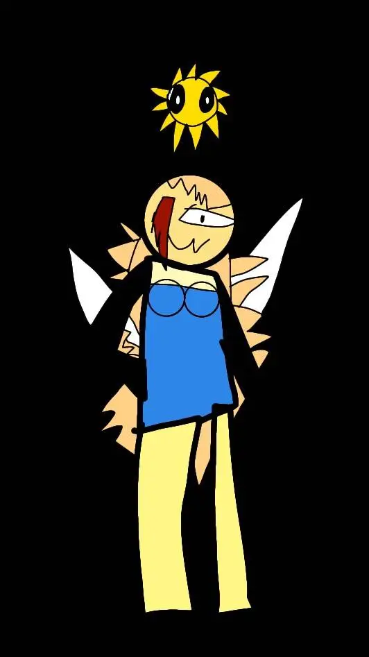 ai character: Sun God background