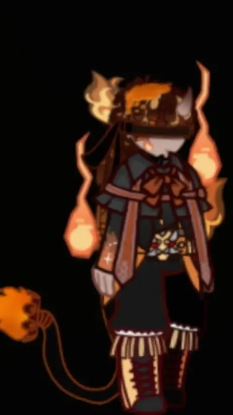 ai character: }Flame{ Training background