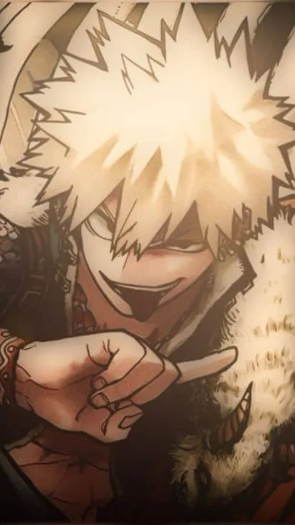 ai character: Bakugo kasuki background