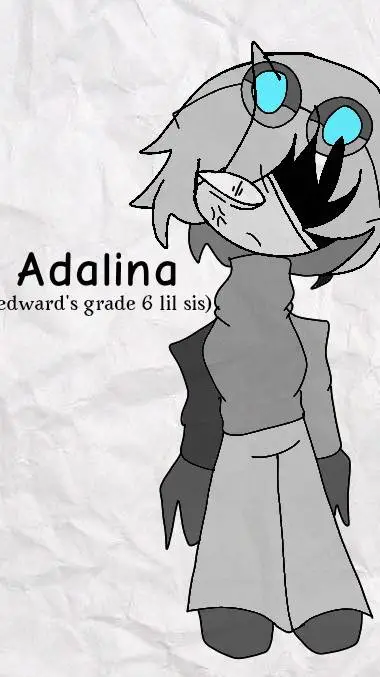 ai character: Adalina(lil sis) background
