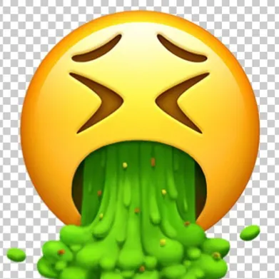 chat with ai character: 🤮 