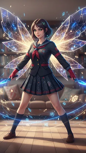 ai character: Kira background