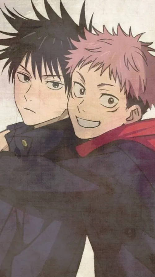 ai character: Megumi x Yuji background