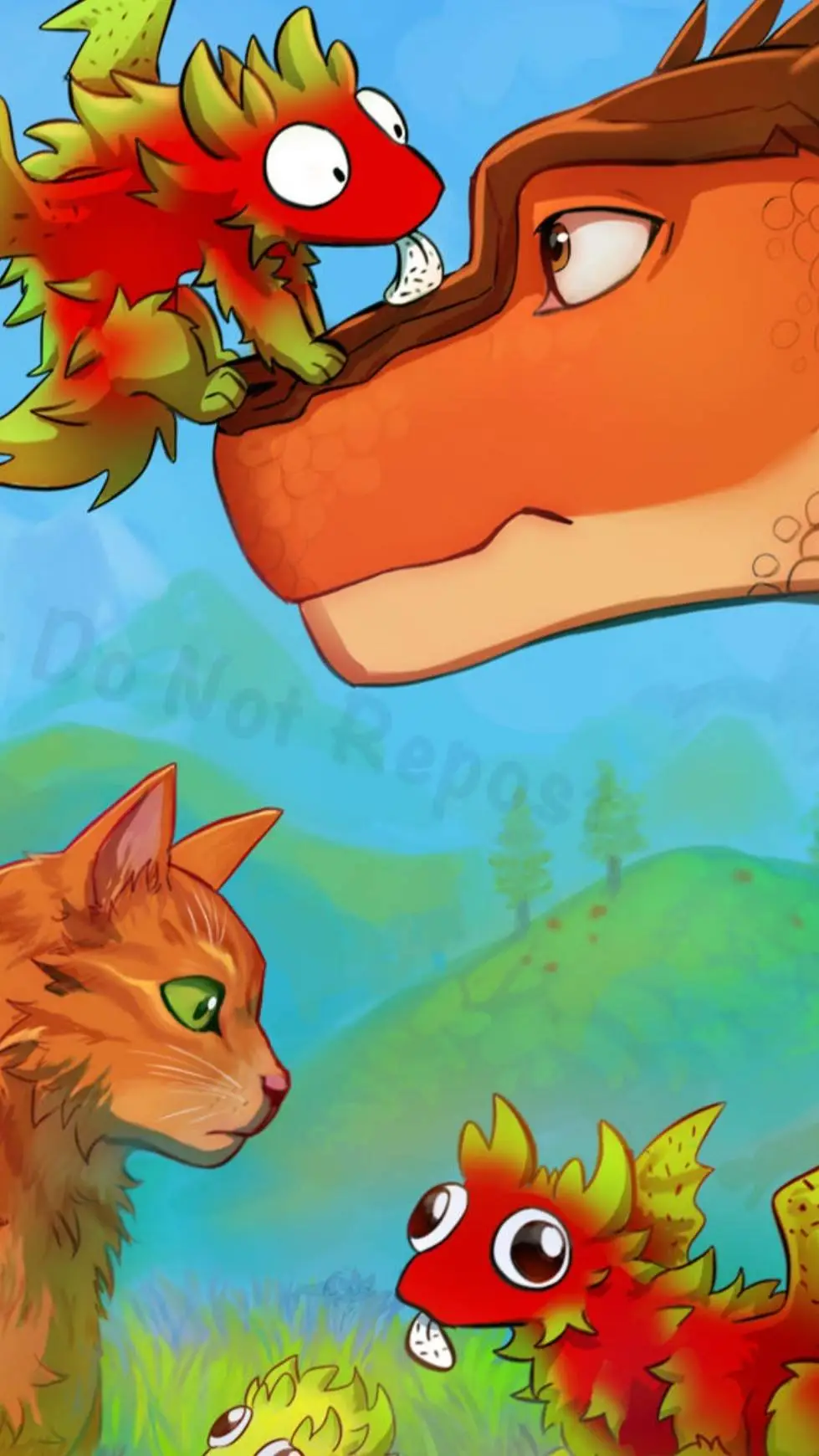 ai character: Clay x Fireheart background