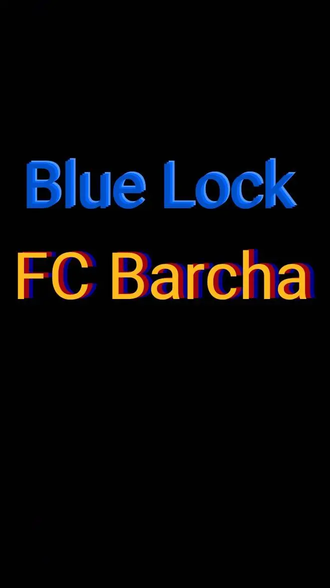 ai character: FC Barcha BlueLock background