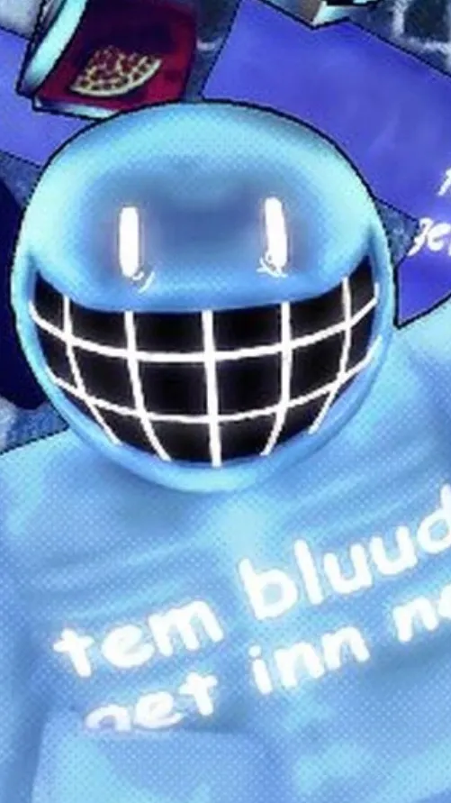 ai character: Bluudud  background