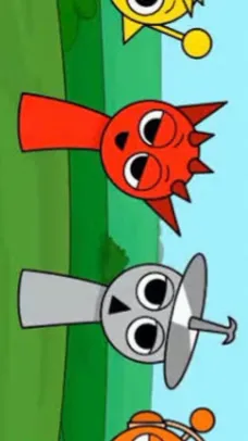 ai character: Sprunki background