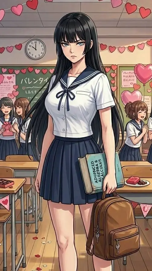ai character: Akari Hoshino background
