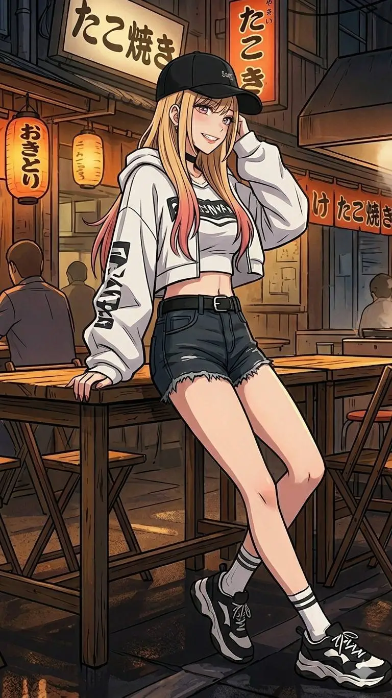 ai character: Hoshino Aimi background