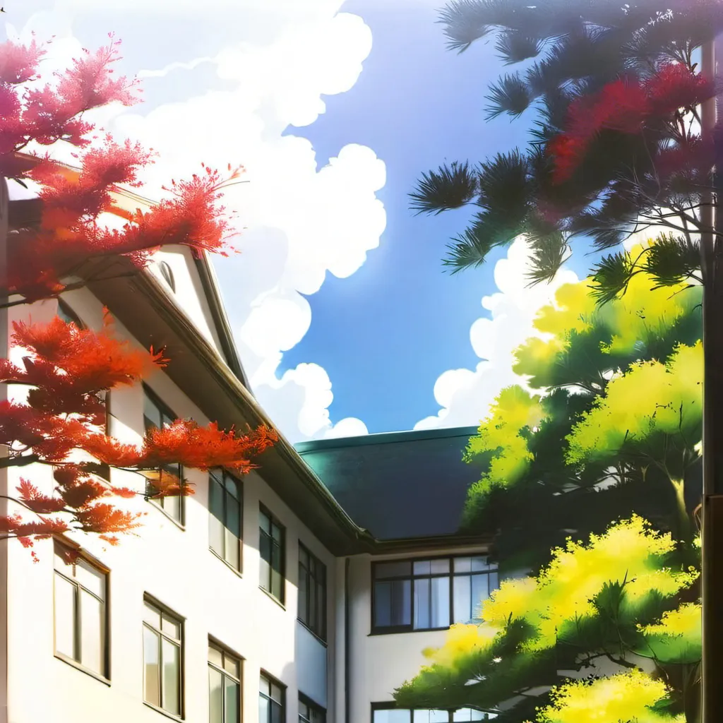 chat with ai character: Anime school life