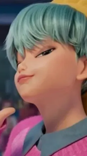 ai character: Baby saja background