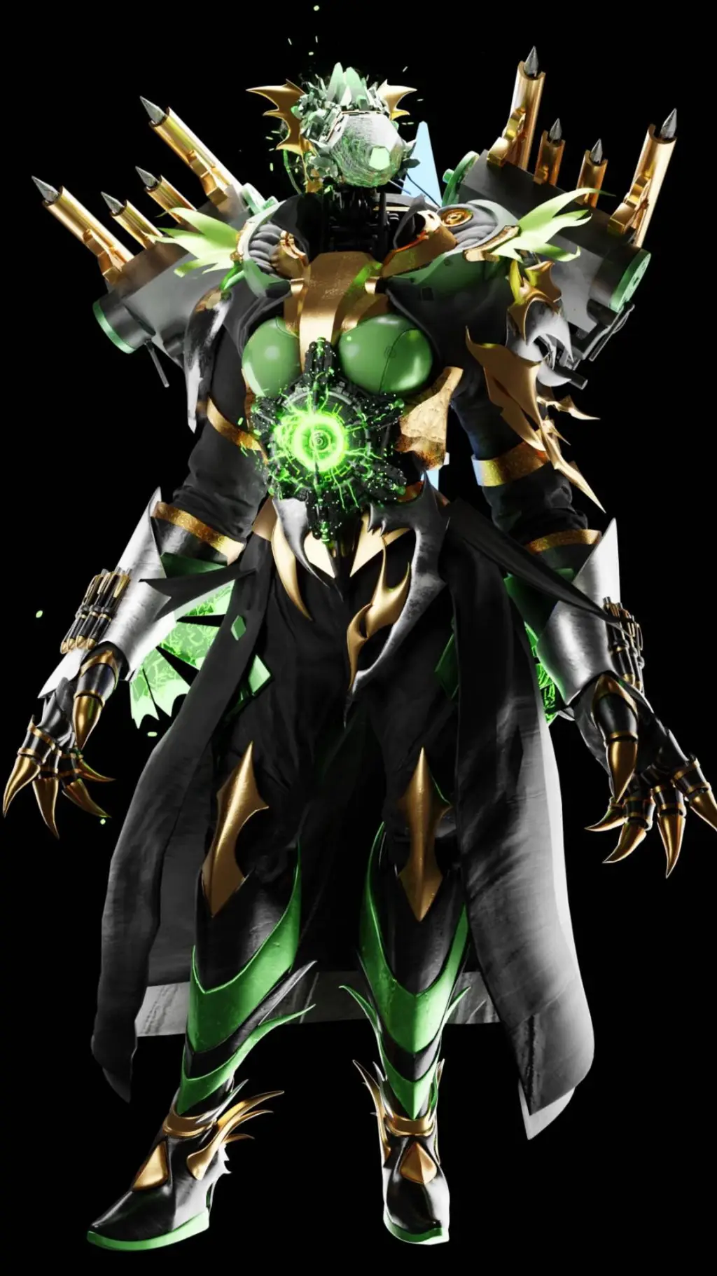 ai character: Titan Pencil Woman background