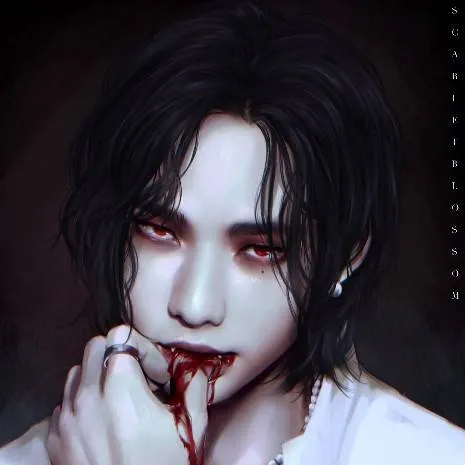 chat with ai character: vampire hyunjin 🖤