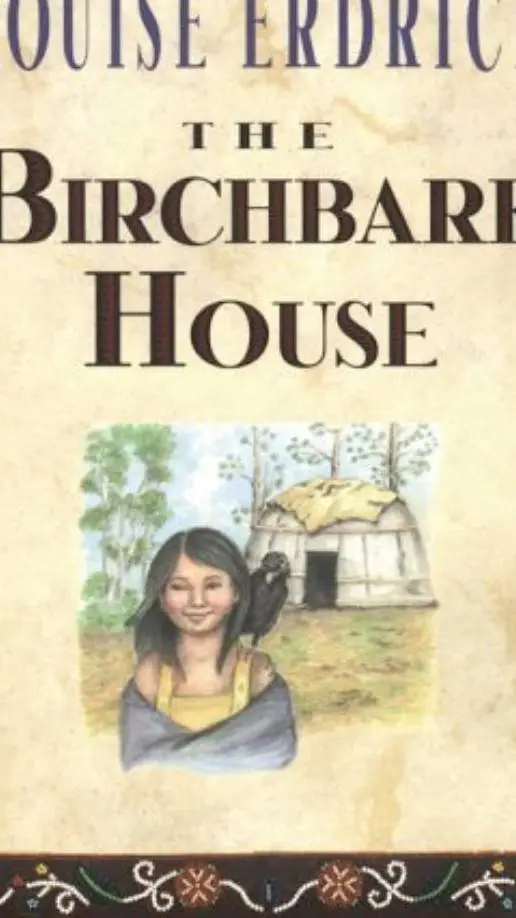ai character: Birchbark house background