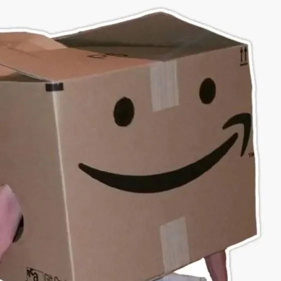 chat with ai character: Amazon box ☑️