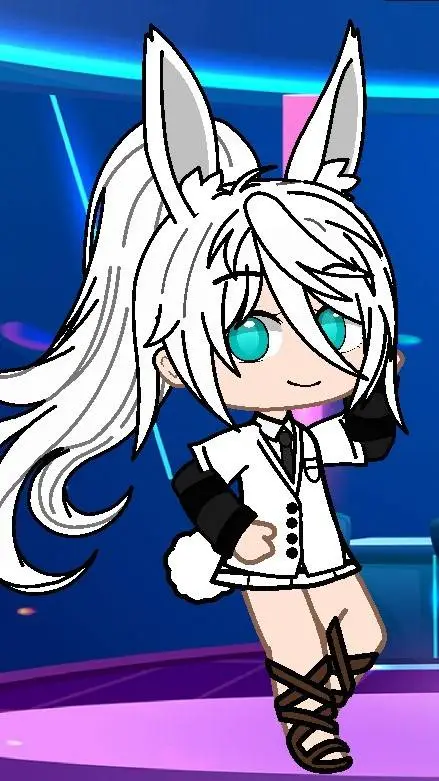 ai character: Hi background
