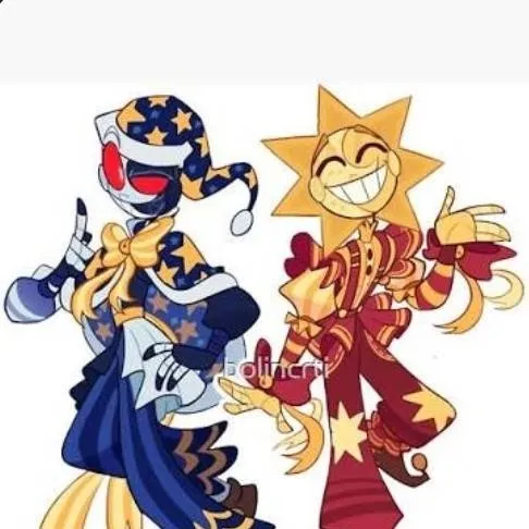 chat with ai character: moon and sun kid 