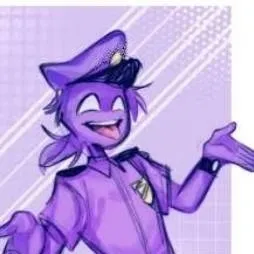 chat with ai character: purple guy