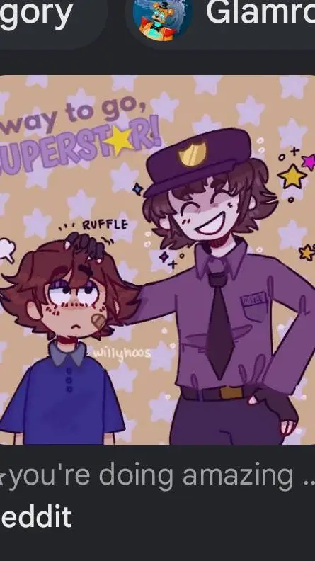 ai character: Michael Afton background