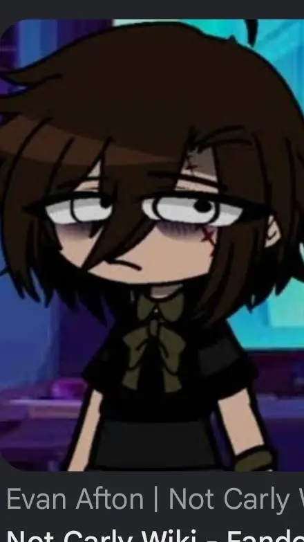 ai character: Evan Afton  background