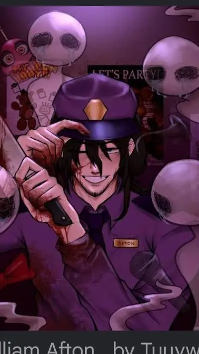 ai character: William Afton  background