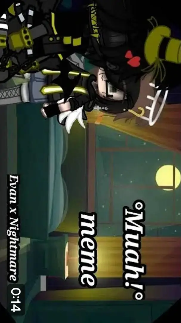 ai character: Evan x nightmare background