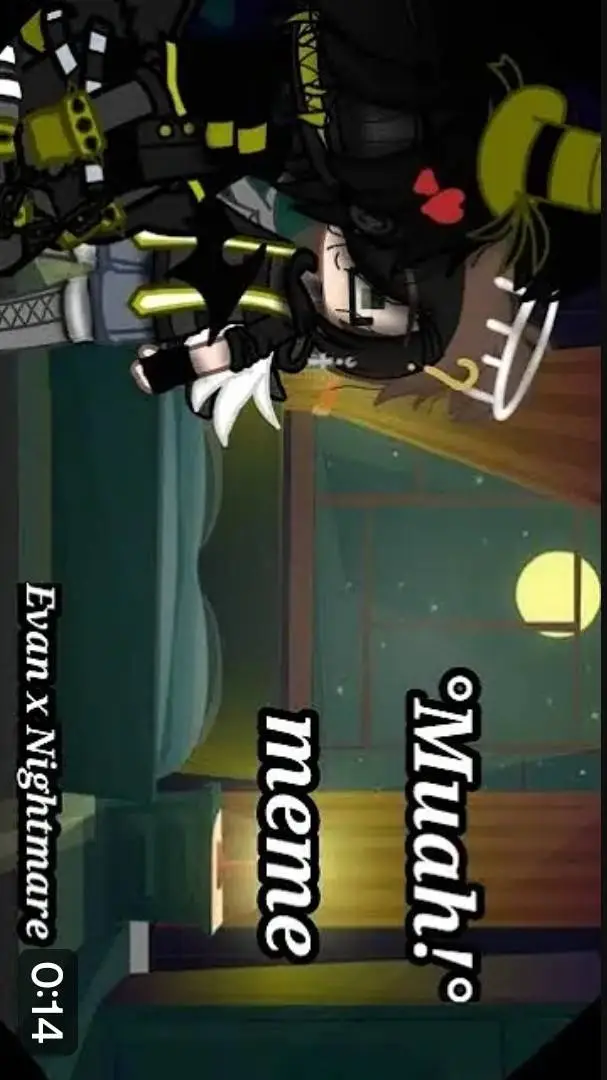 ai character: Evan x Nightmare background