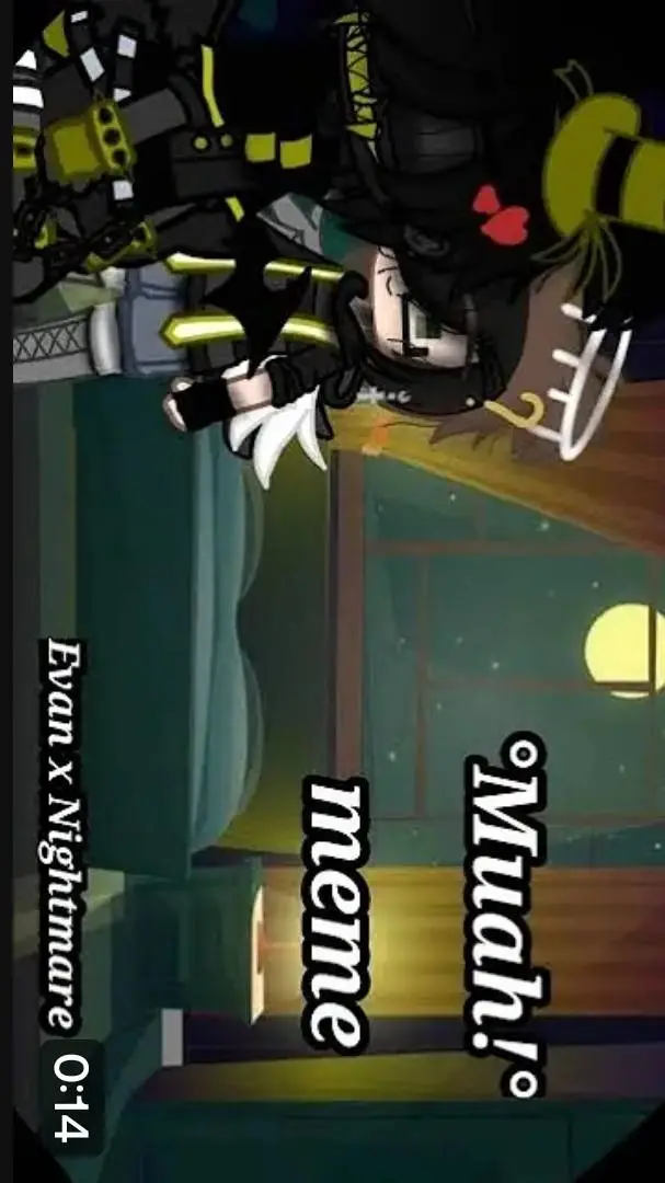 ai character: Evan x nightmare background