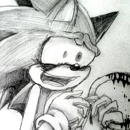 chat with ai character: Insane Sonic