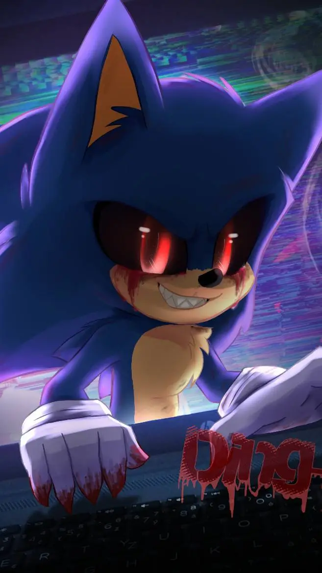 ai character: Movie Sonic.exe background