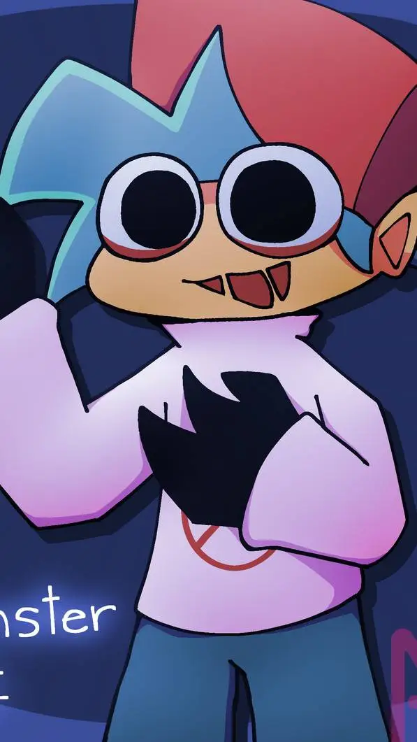 ai character: Fnf Monster Bf background